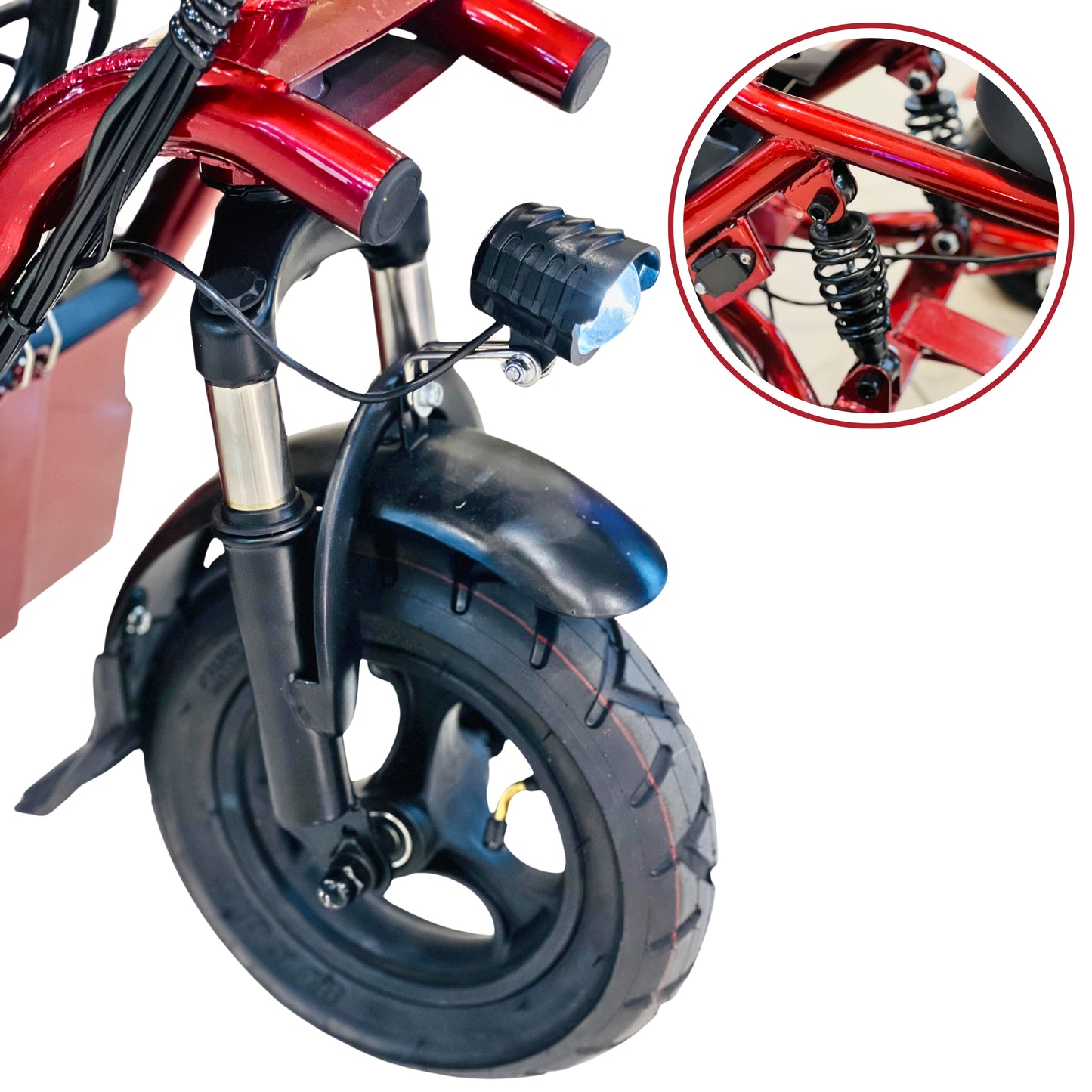 XR Electric 3-Wheel Scooter with 48V Battery