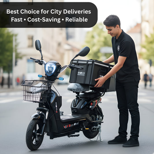 JY14 48V Electric Delivery Scooter, 2-Seater – Fully Assembled