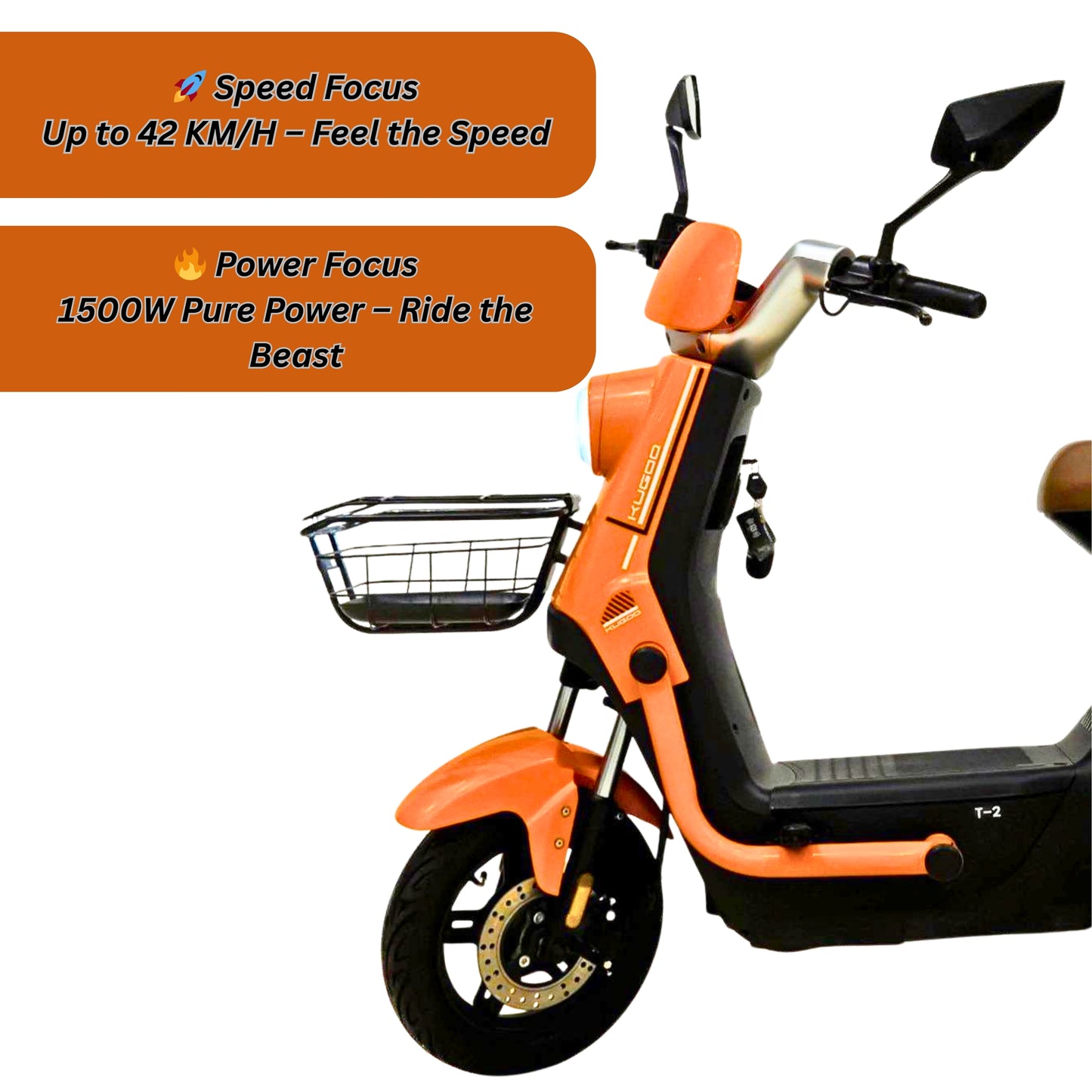 KUGOO T2 1500W Electric Scooter – Premium Performance