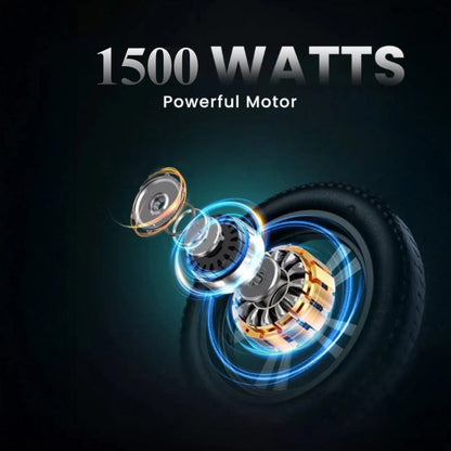 Kugoo Wish 01 Electric Dirt Bike | 1500W Motor | 48V 21Ah Battery | 55km/h