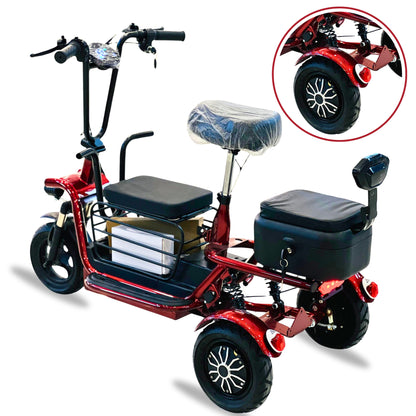 XR Electric 3-Wheel Scooter with 48V Battery