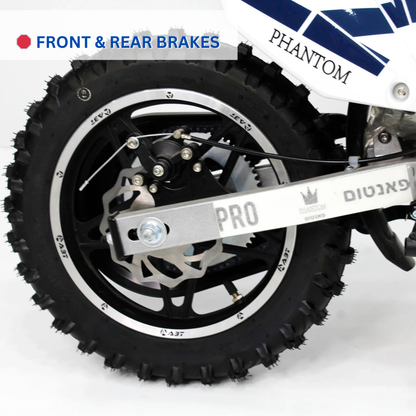 TZ500 Kids Electric Dirt Bike – 500W Off-Road Motorcycle with Dual Suspension, 3 Speed Modes & Long-Range Battery